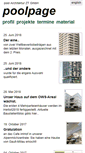Mobile Screenshot of pool-arch.at